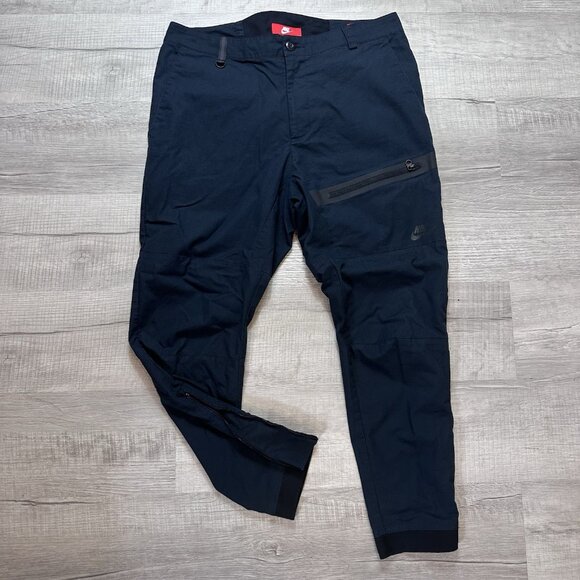 Nike Tech Bonded Woven The One Pant 727344-010 Black / Anthracite (Men's 34) - Picture 1 of 8